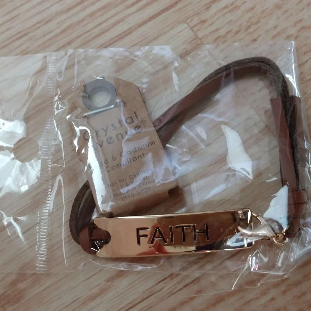 Rustic Faith bracelet